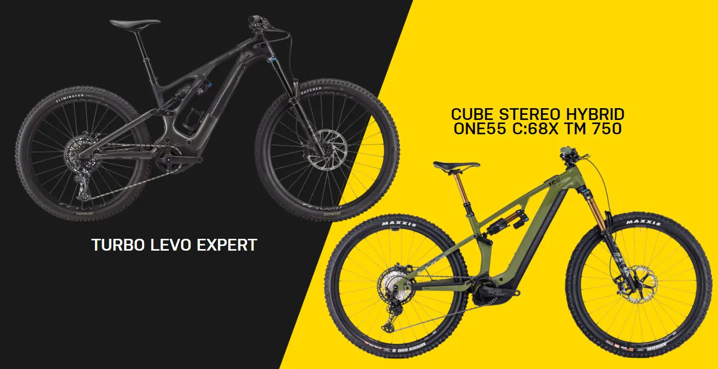 Specialized levo vs cube stereo hybrid sale