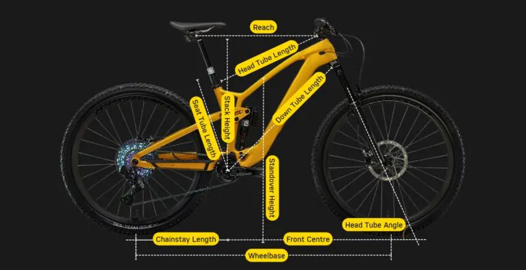 electric mountain bike geometry