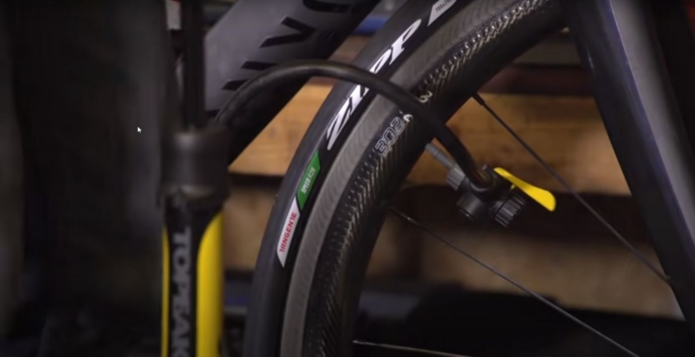 inflate the tyre