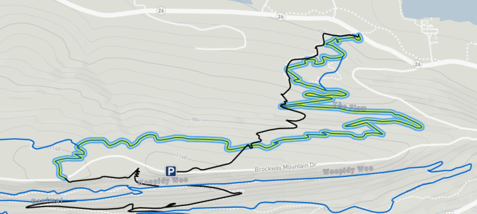 Flow Loop bike trail
