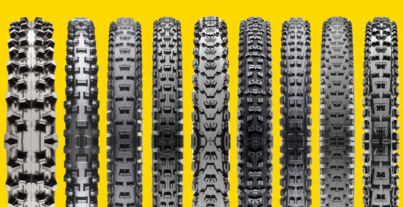 different tread patterns