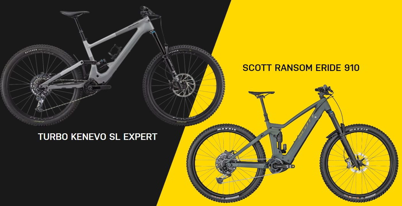 Turbo Kenevo SL Expert vs. Scott Ransom eRide 910