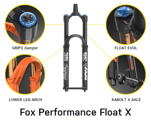 Fuel EXe 9.7 front fork