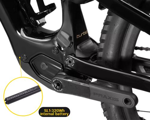 Turbo Levo SL Comp Carbon battery