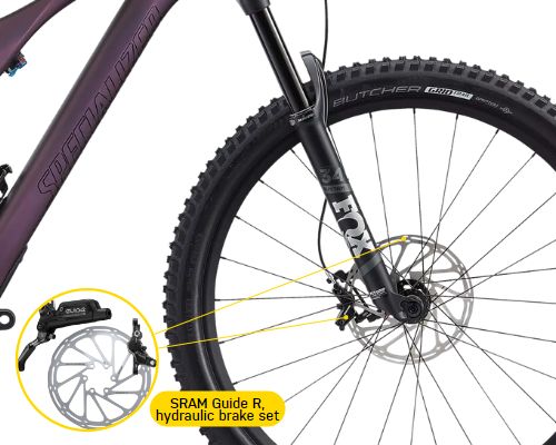 Turbo Levo SL Comp Carbon front brake