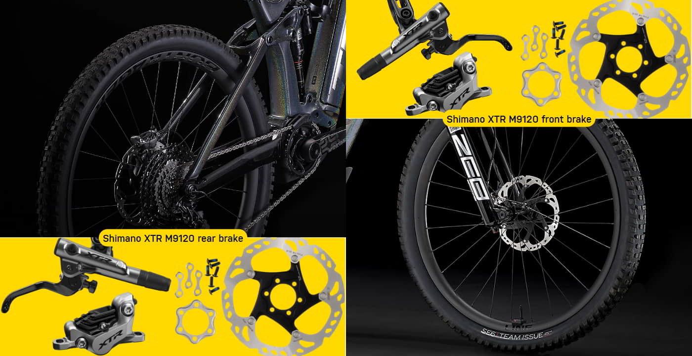 Rail 9.9 XTR Gen 3 brakes