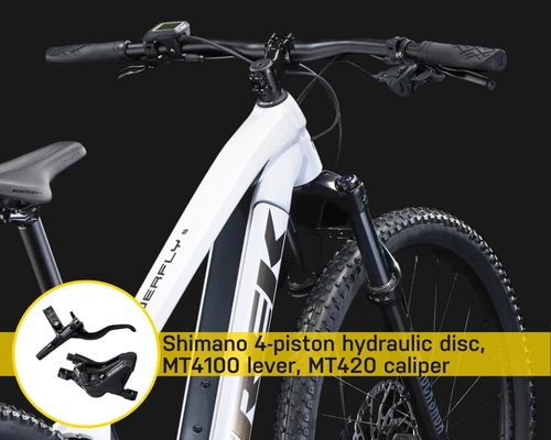 Trek Powerfly 5 Gen 3 brakes