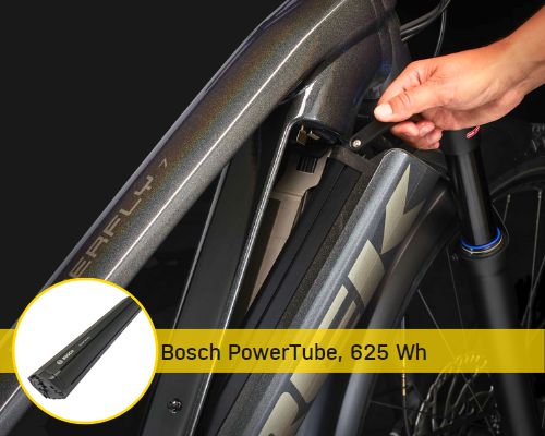 Trek Powerfly 7 Equipped battery