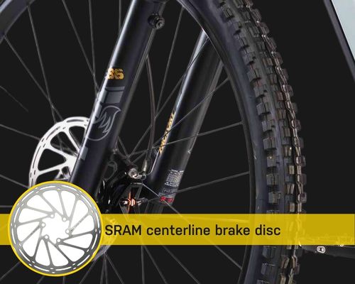 YT Decoy 29 Core 4 disc brake
