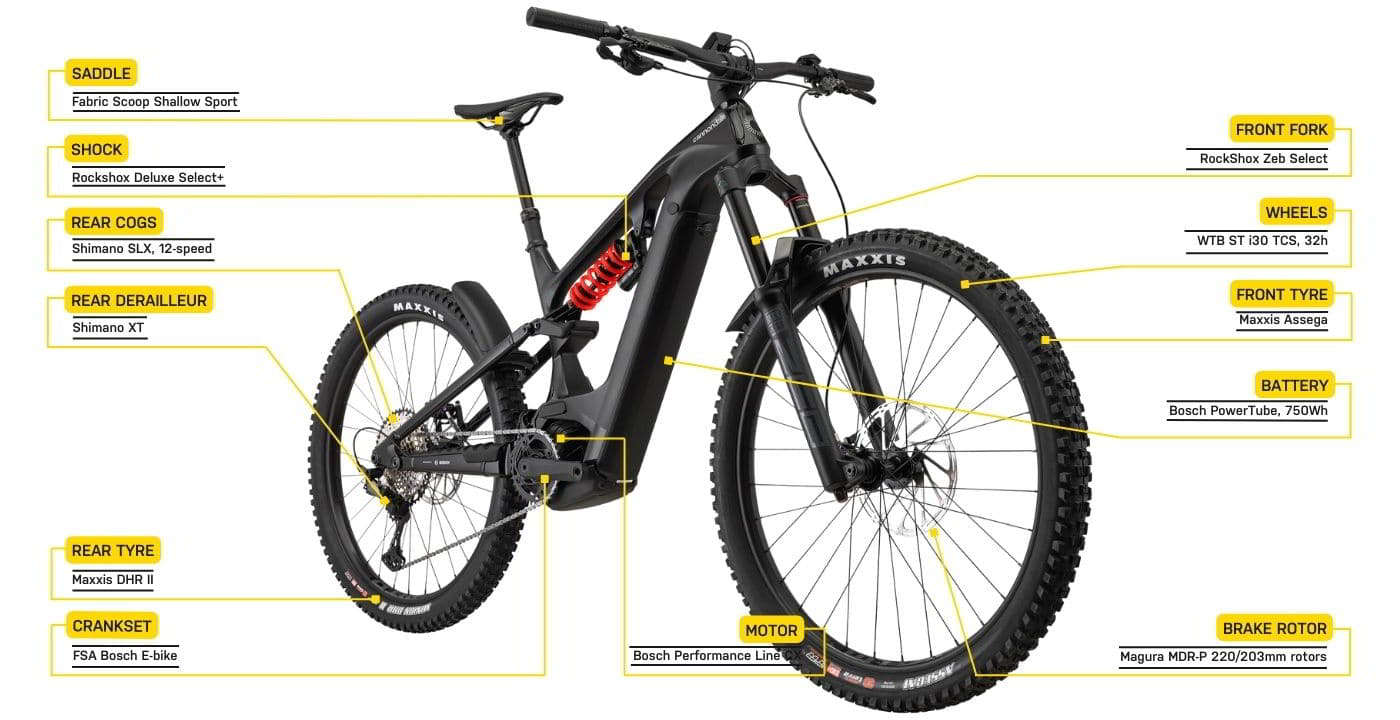 Cannondale Moterra Neo Carbon LT 2 parts