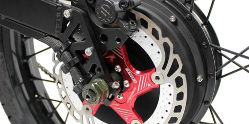 Front and Rear HalloMotor Unique Dual Front Hydraulic Disc Brake