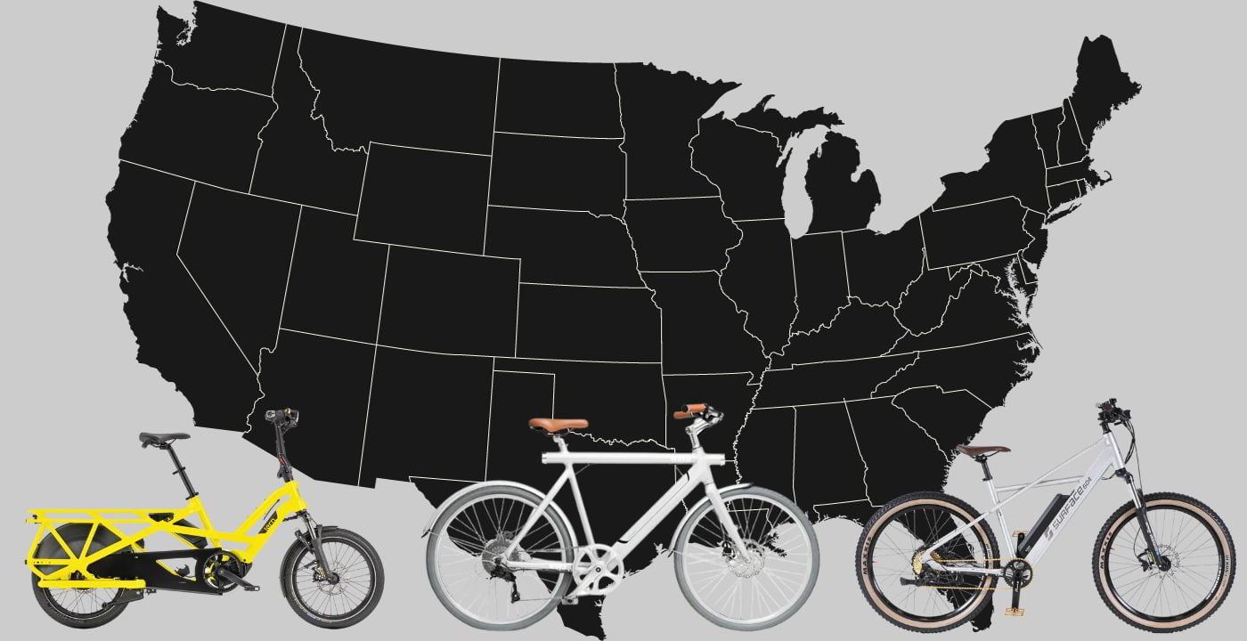 US states that use ebike class