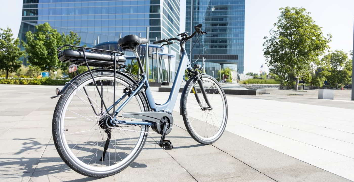 riding an ebike