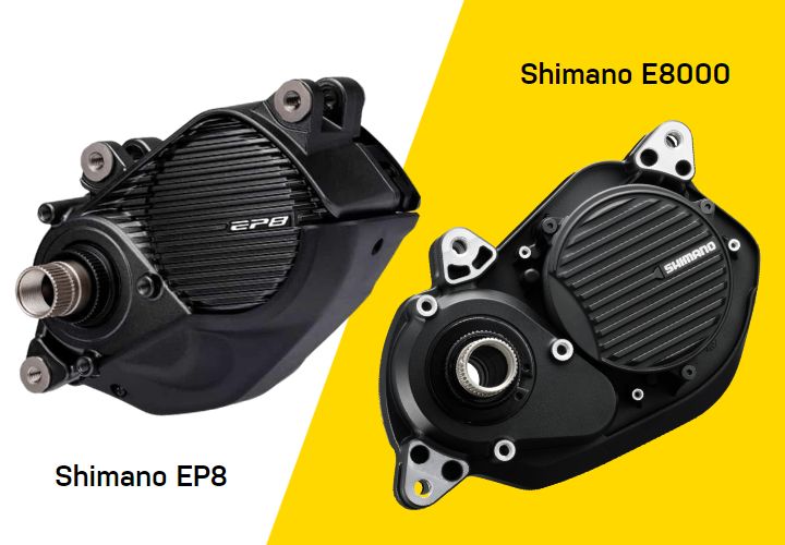 Shimano EP versus Shimano E8000