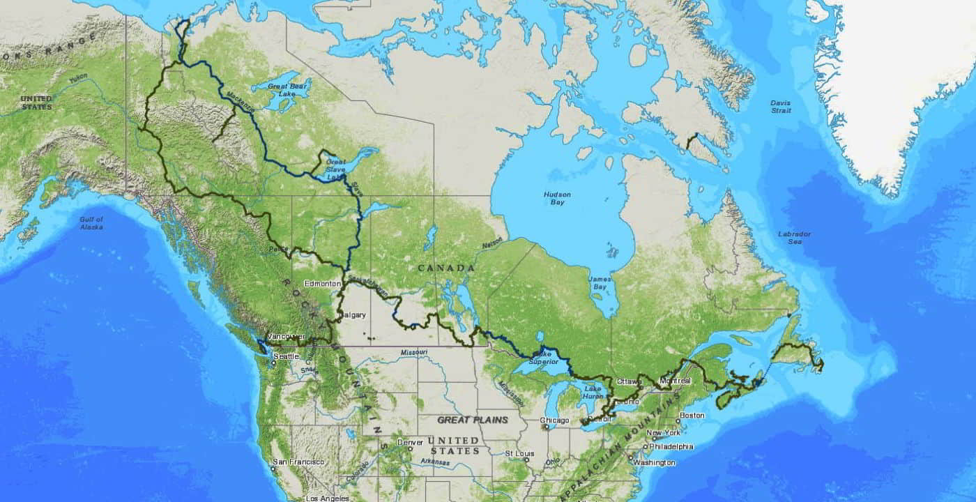 The Great Trans Canada Trail