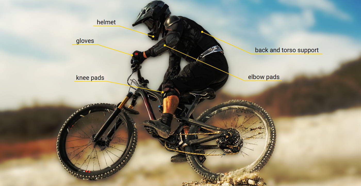 mountain bike protective gear