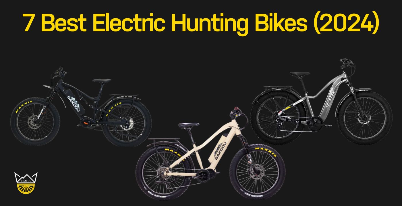 7 Best Electric Hunting Bikes (2024) E Mountain Bikes