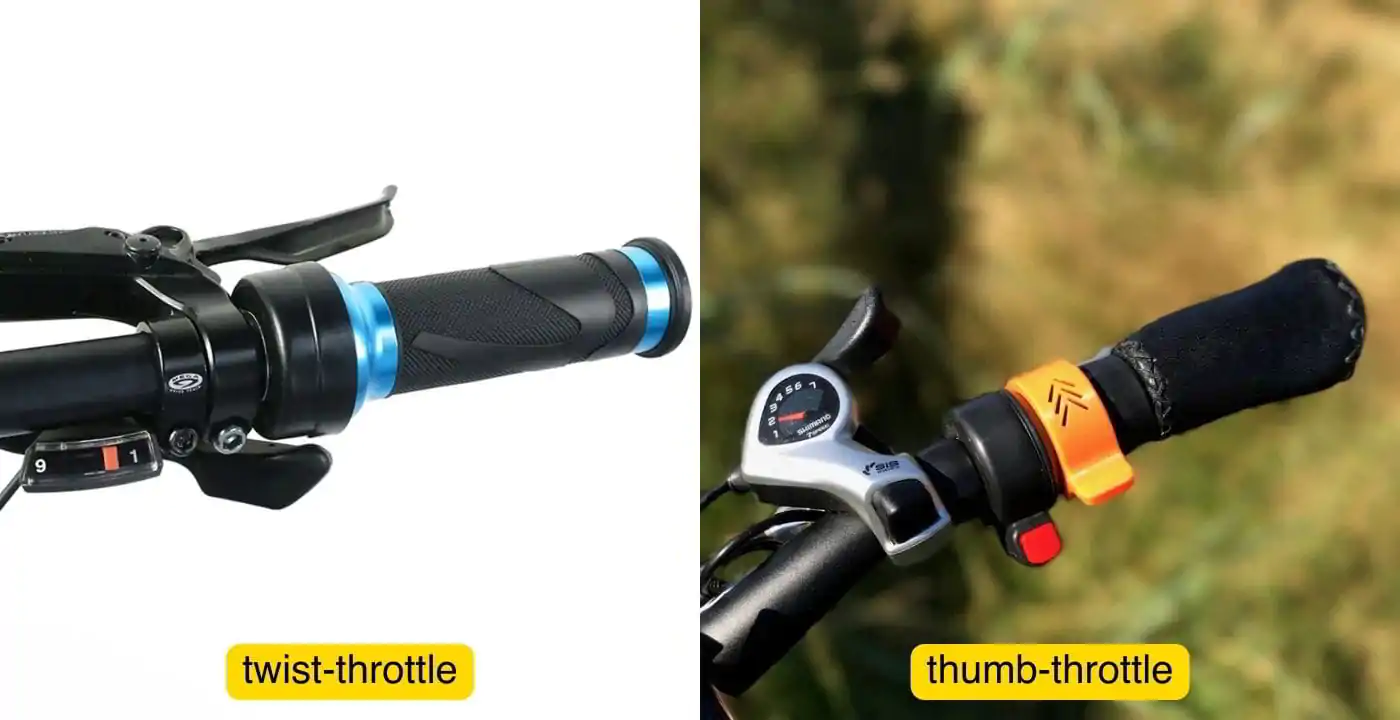 Throttle electric best sale mountain bike