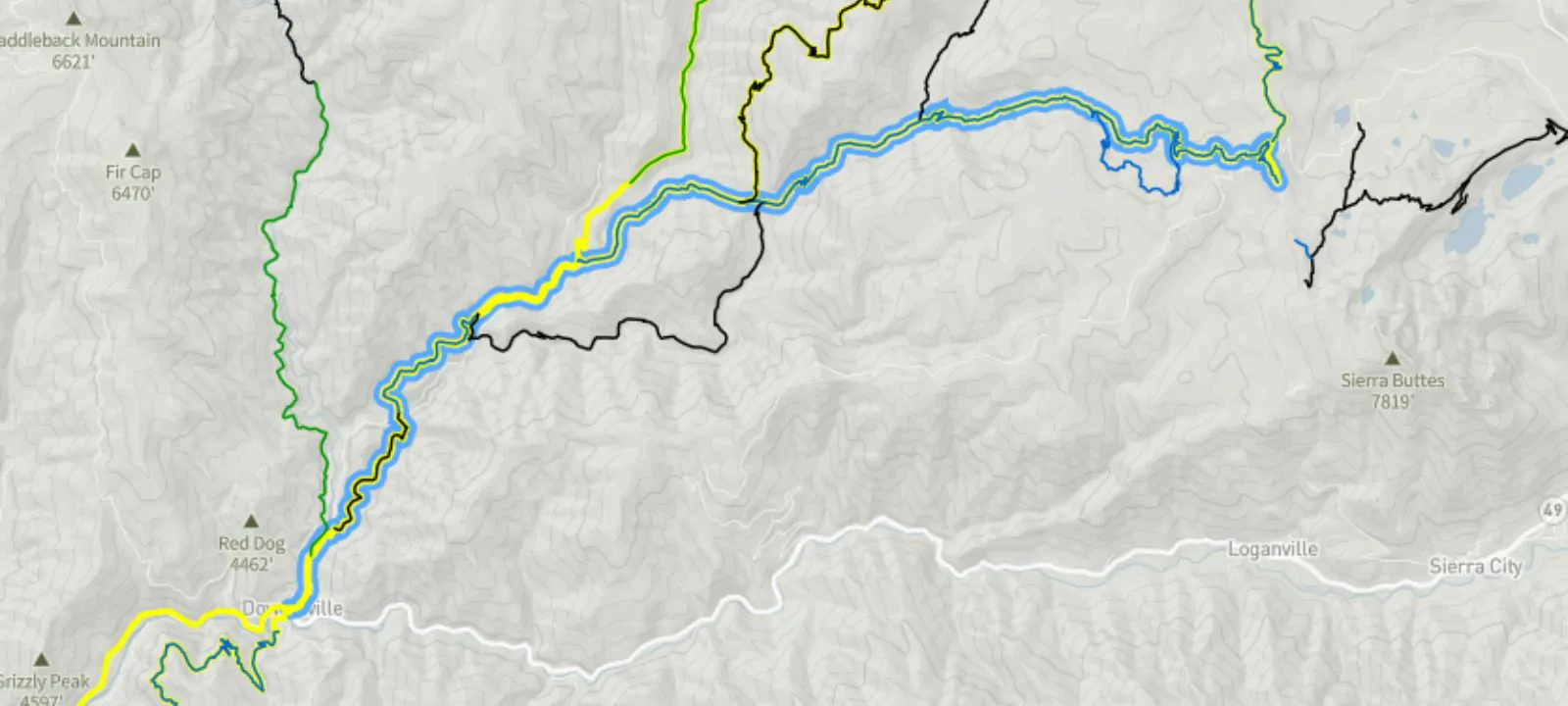 Best Mountain and e-Mountain Bike Trails in the US (2023) 4 Downieville Downhill Classic bike trail