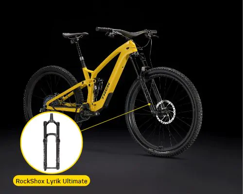 Trek Fuel EXe 9.9 XX1 AXS Review (2023) 8 Fuel EXe 9.9 XX1 AXS fork