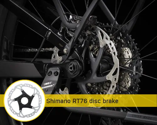Trek Powerfly FS 9 Equipped Gen 2 Review (2023) 12 Trek Powerfly FS 9 Equipped Gen 2 brake rotor