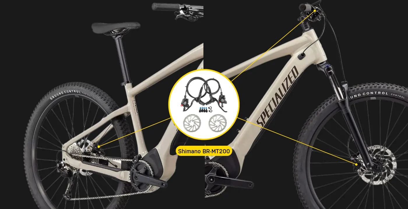 Specialized Turbo Tero 3.0 Review (2023) 10 Turbo Tero 3.0 brakes