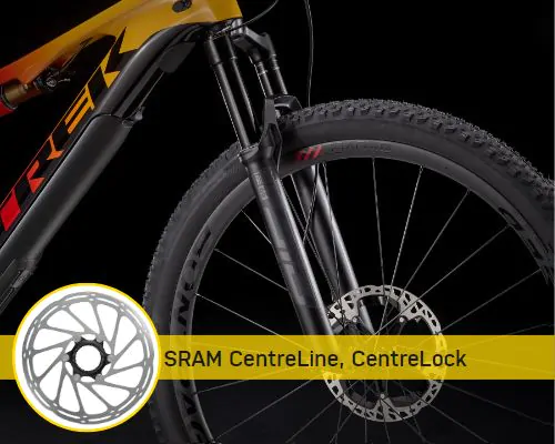 Trek E-Caliber 9.9 XX1 AXS Gen 2 Review (2023) 12 Trek E-Caliber 9.9 XX1 AXS Gen 2 disc brakes