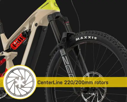 Cannondale Moterra Neo Carbon LT 1 Review (2023) 13 Cannondale Moterra Neo Carbon LT 1 rotor